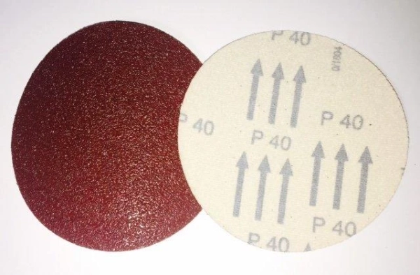 Brúsny kruhový výsek so suchým zipsom 125mm
