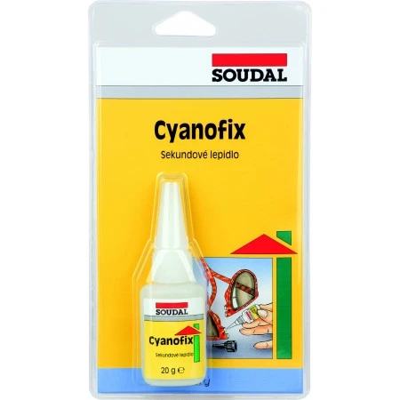 Darček Soudal Cyanofix 84A - sekundové lepidlo 20g