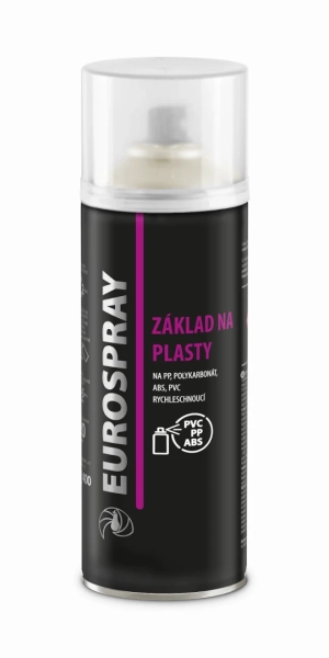 EUROSPRAY AC701 ZÁKLAD NA PLASTY, bezfarebný sprej