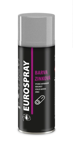 EUROSPRAY AC703 BARVA ZINKOVÁ 3v1, antikorózny sprej 
