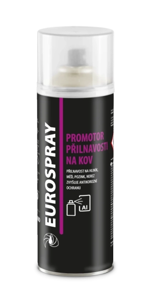 EUROSPRAY AC708 PROMOTOR, adhézny sprej na kov