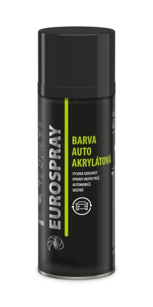  EUROSPRAY AC730 BARVA AUTO  akrylátový sprej lesk/mat