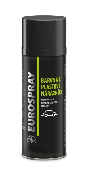 EUROSPRAY AC732 BARVA NA PLASTOVÉ NÁRAZNÍKY, sprej na nárazníky