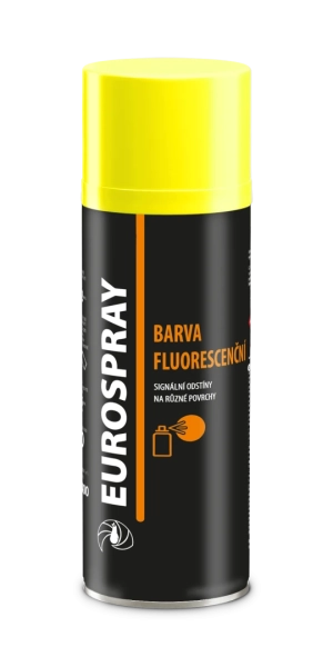 EUROSPRAY AC740 FLUORESCENČNÍ,  akrylátový signálny sprej