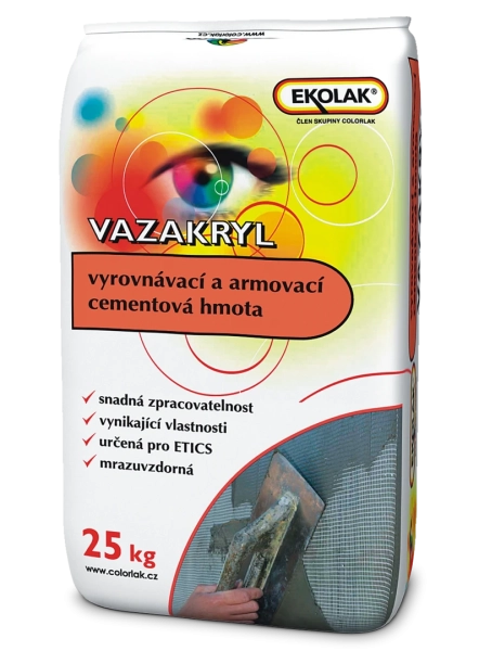 VAZAKRYL vyrovnávacia a armovacia cementová zmes 