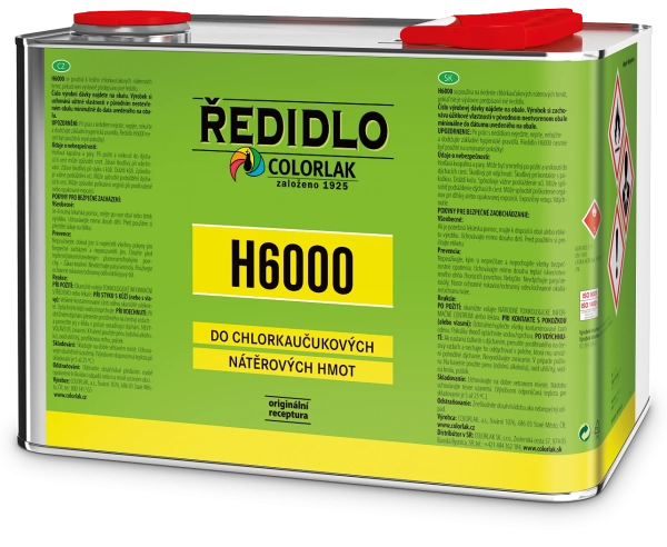 H6000, riedidlo do chlorkaučukových náterov 