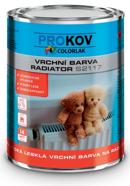 S2117 RADIATOR farba na radiátory lesklá