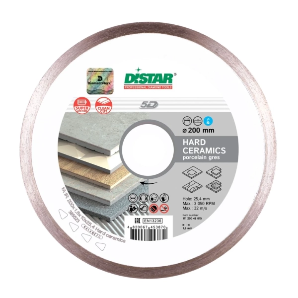 DISTAR HARD CERAMICS Diamantový kotúč