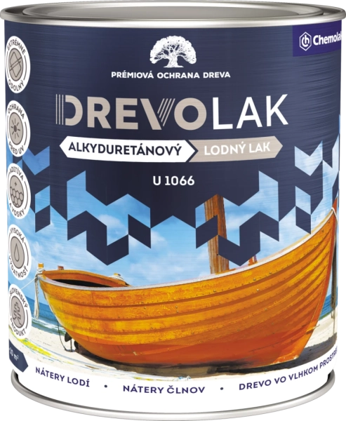 Drevolak U-1066 Lodný lak lesklý