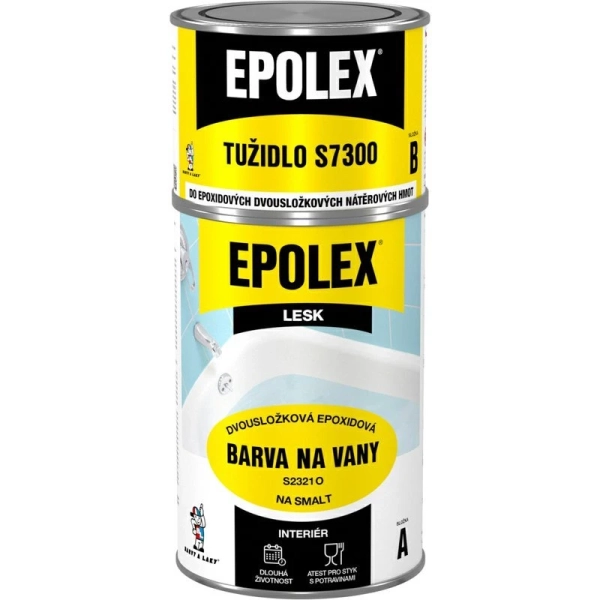 EPOLEX S2321 O Farba na vane biela