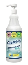 Aplikačná fľaša CLEANFIT Etylalkohol Citrus Gél 70% s pumpičkou