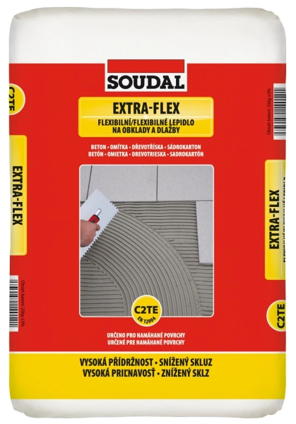 Soudal Extra-Flex flexibilné lepidlo