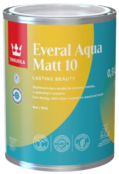 Tikkurila EVERAL AQUA MATT 10 vysokoodolný email