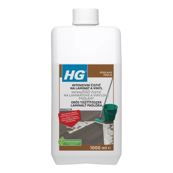 HG134 intenzívny čistič na laminátové a vinylové podlahy
