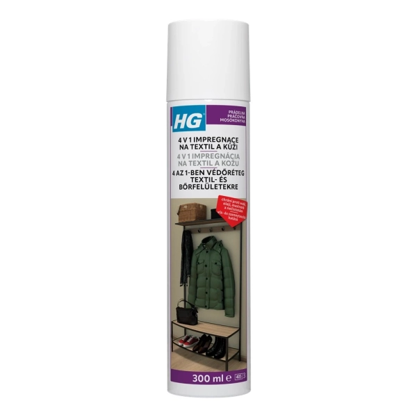 HG175 4 v 1 impregnácia na textil a kožu
