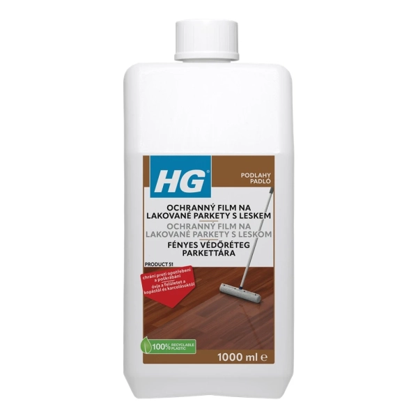 HG200 ochranný film na lakované parkety s leskom