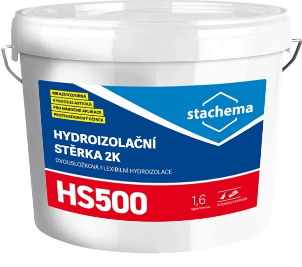 HS500 2K hydroizolačná stierka