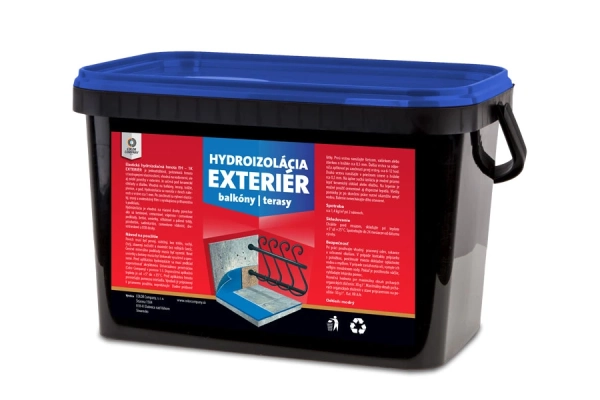 Hydroizolačná hmota EH 1K - Exteriér
