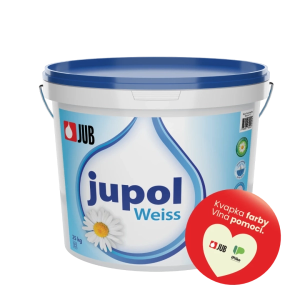 JUPOL Weiss - Extra biela maliarska farba