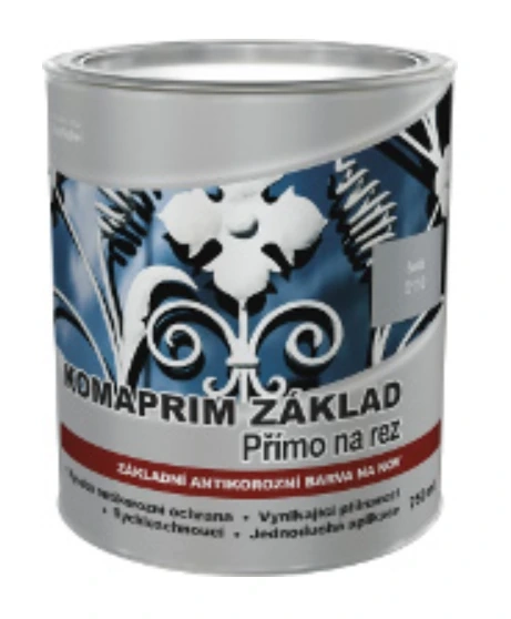 Komaprim Základ priamo na hrdzu