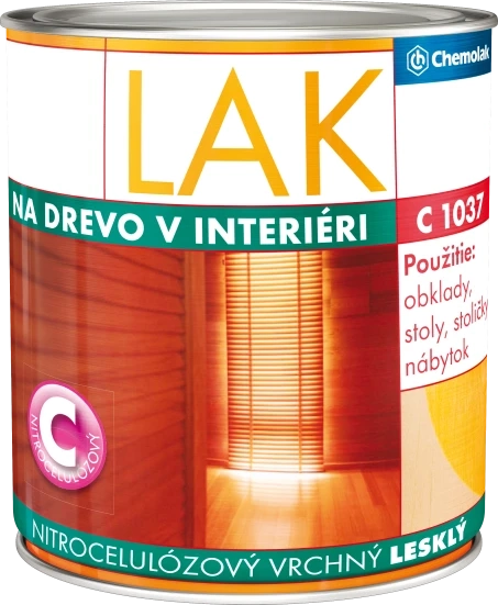 C 1037 Lak na drevo lesklý