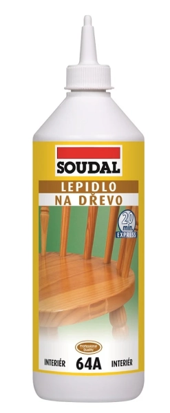 Soudal lepidlo na drevo 64A rýchloschnúce