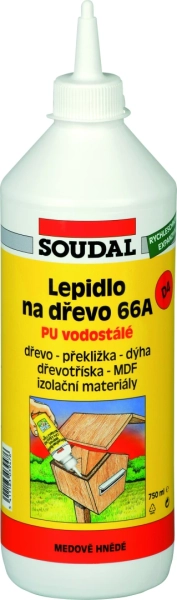 Soudal PU Lepidlo na drevo 66A