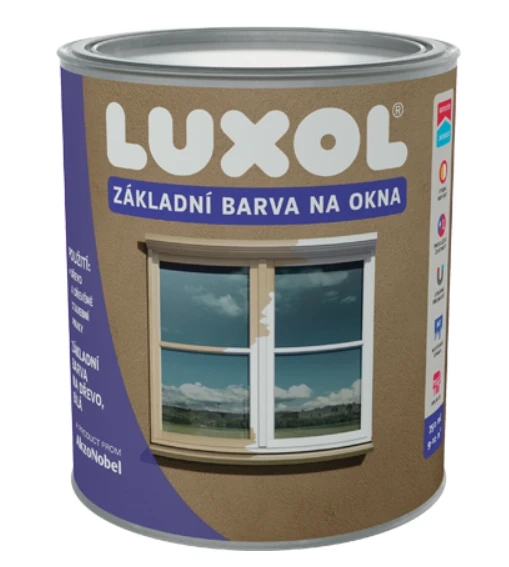 Luxol základná farba na okná