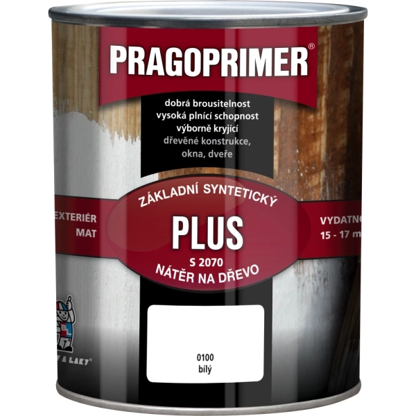 PRAGOPRIMER Plus S2070, zákl. farba na drevo
