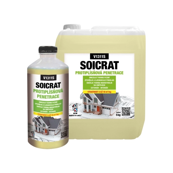 SOICRAT penetrace V1311 S, protiplesňová penetrácia 