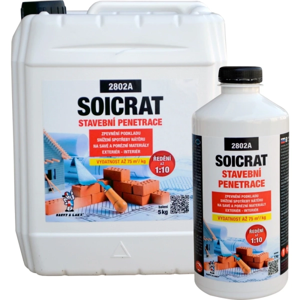 SOICRAT V1310 penetrace 2802A, stavebná penetrácia