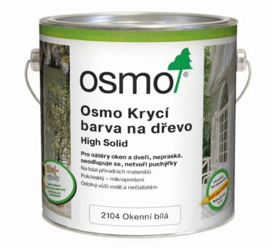 OSMO Biela krycia farba na drevo