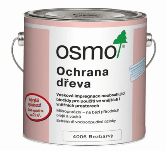 OSMO Ochrana dreva - vosková impregnácia