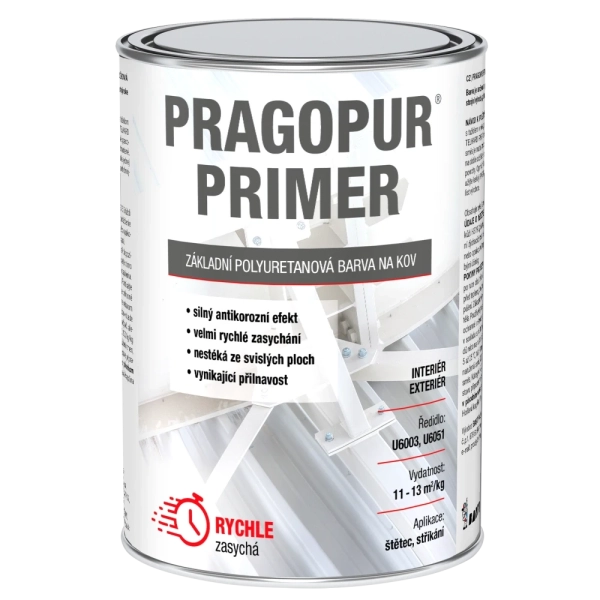 PRAGOPUR Primer, základná polyuretánová farba