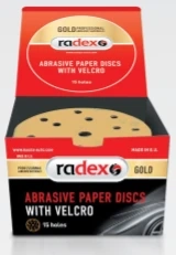 Radex Gold brúsny kruh, 15 dier, ¤150 mm