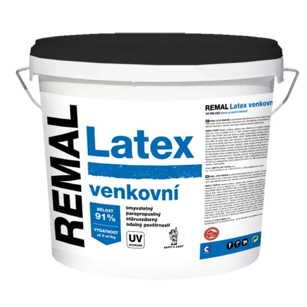 REMAL Latex vonkajší V2065 biely