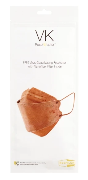 Samosterilizačný nano respirátor FFP2 Respilon VK - 2ks