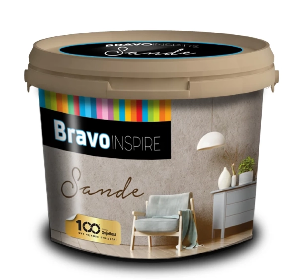 BRAVO INSPIRE SANDE dekoratívna farba