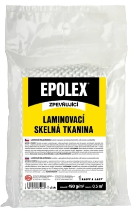 Epolex 490 g/m² laminovacia sklená tkanina 0,5 m²