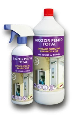 Biozor Pento Total biocídny náter do interiéru aj exteriéru