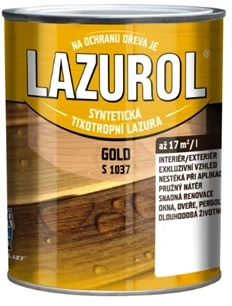 Lazurol Gold hrubovrstvá lazúra na drevo S1037