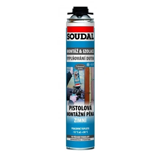 SOUDAL Montážna pena pištoľová zimná