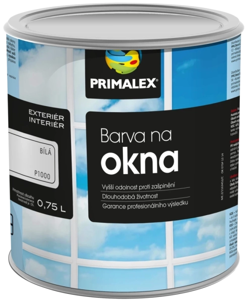 Primalex farba na okná