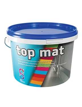 TOP MAT  Bezfarebný umývateľný náter