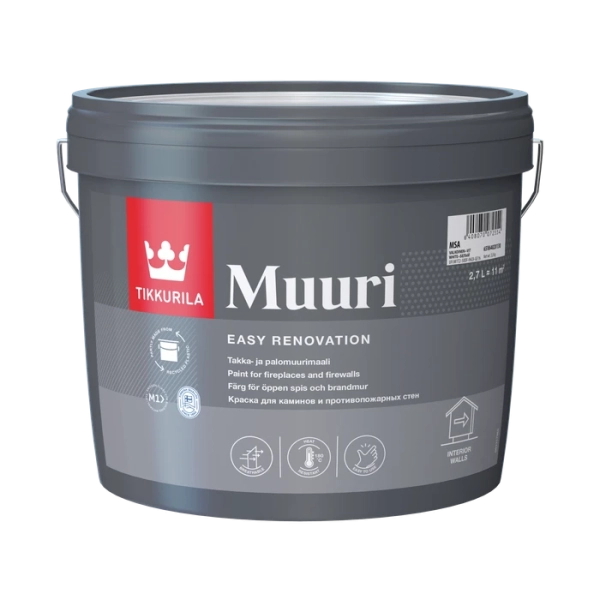 Tikkurila MUURI na krby a krbové steny