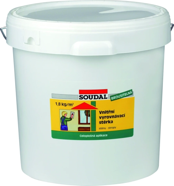 Soudal vnútorná vyrovnávacia stierka