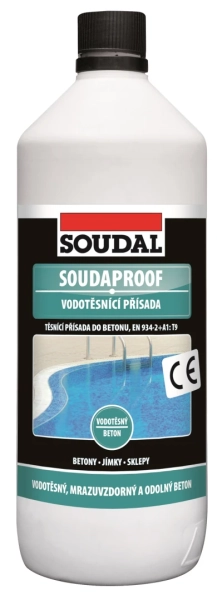 Soudaproof vodotesniaca prísada