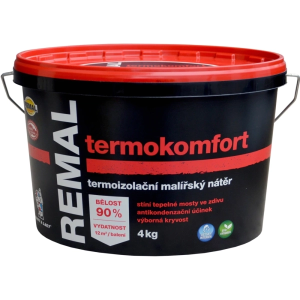 REMAL Termokomfort, termoizolačná maliarska farba