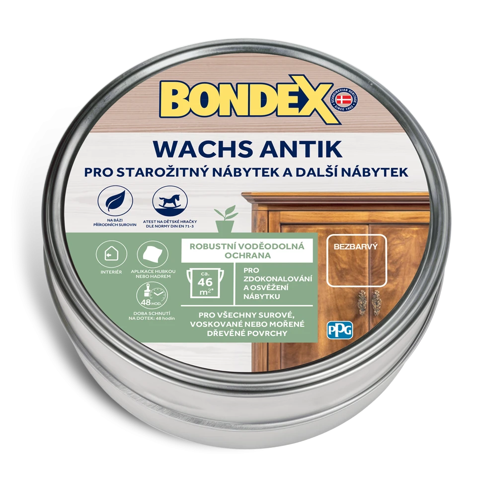 Bondex Wachs Antik - vosk na drevo