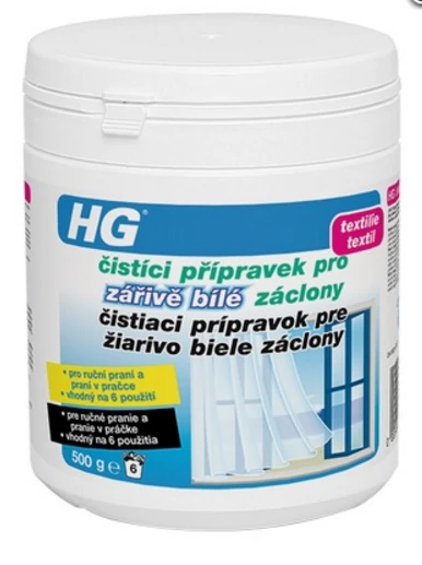 HG416 Čistiaci prípravok pre žiarivo biele záclony